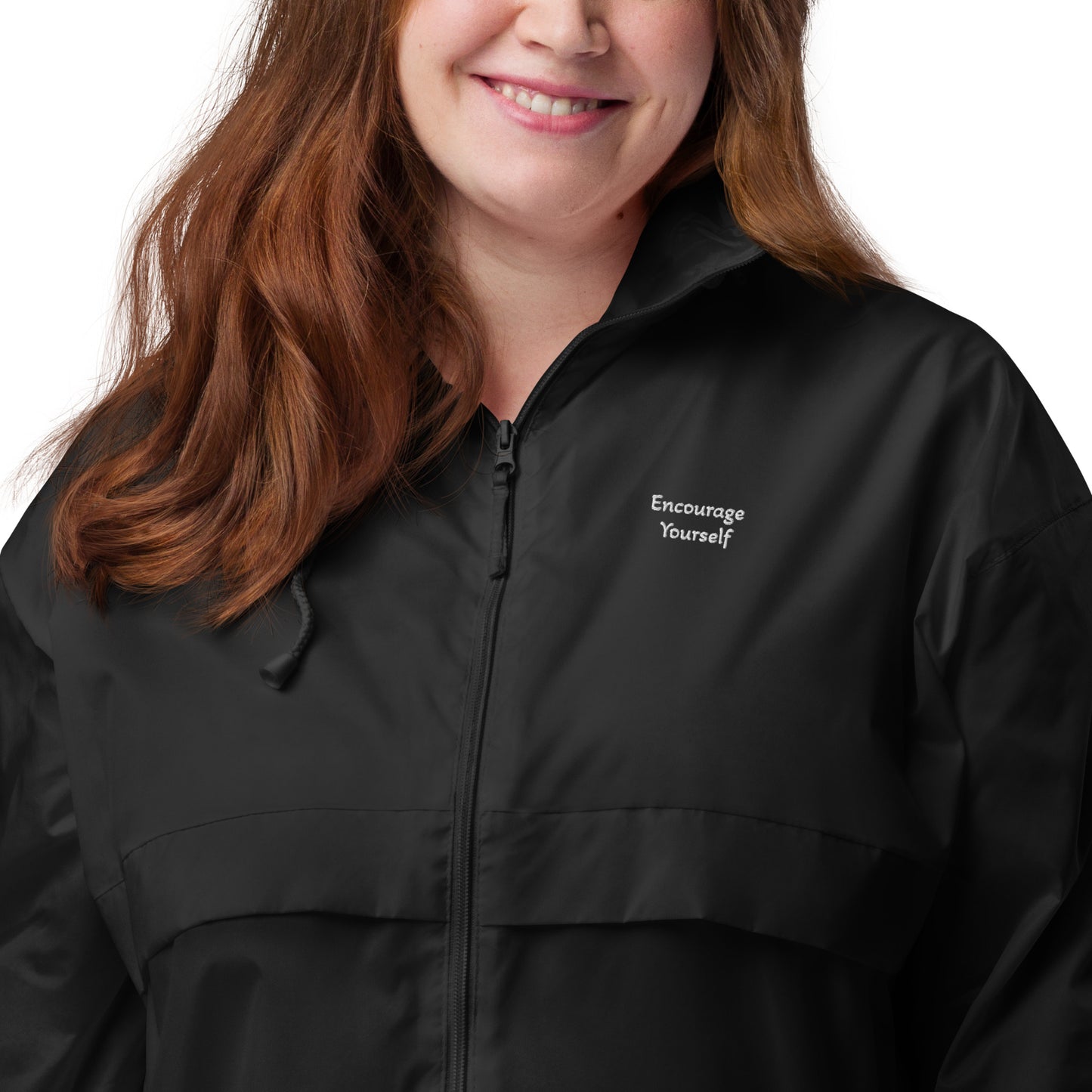 Encourage Yourself Unisex Windbreaker
