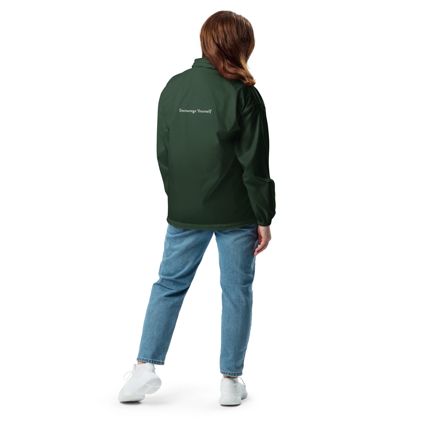 Encourage Yourself Unisex Windbreaker