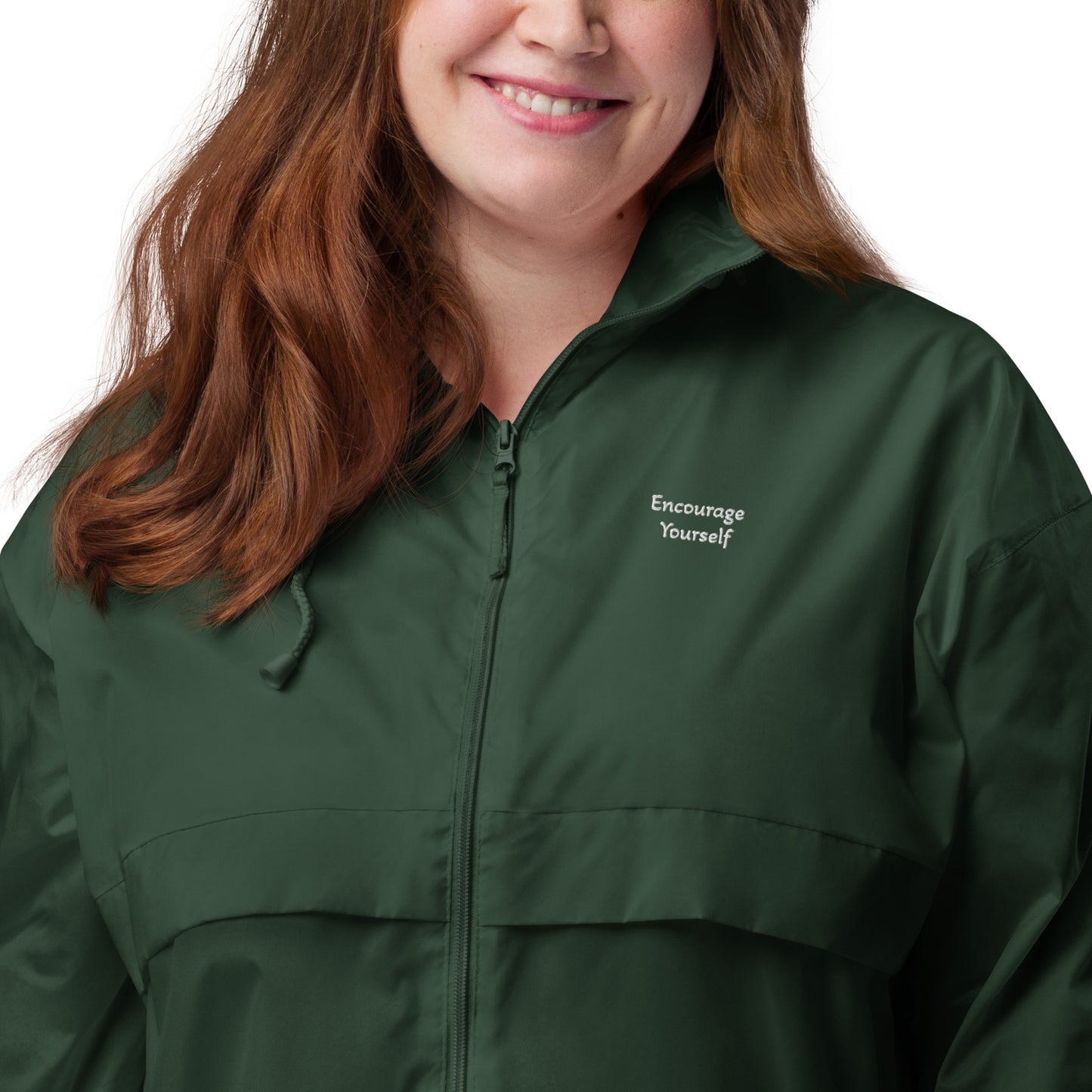 Encourage Yourself Unisex Windbreaker