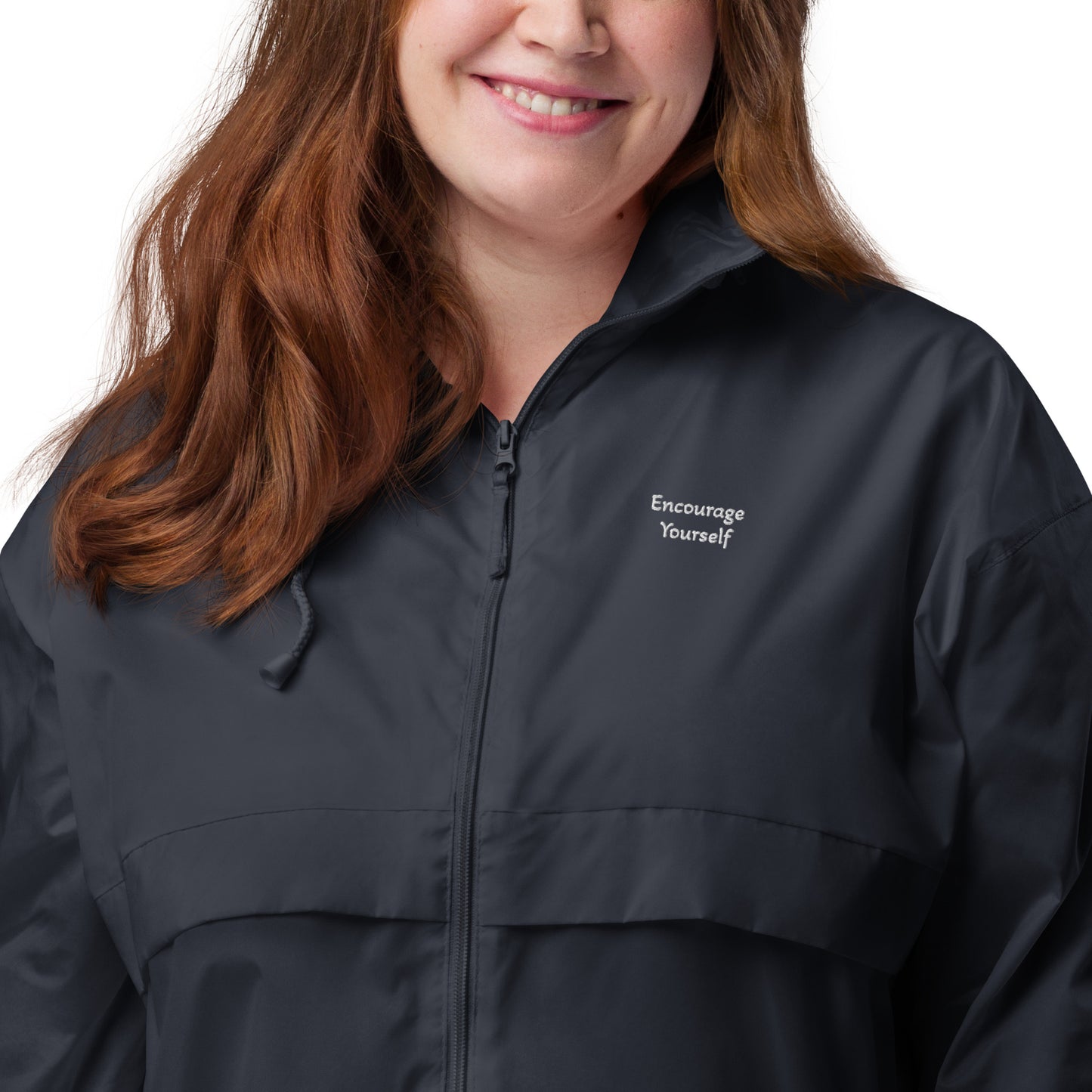 Encourage Yourself Unisex Windbreaker