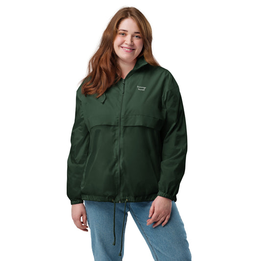 Encourage Yourself Unisex Windbreaker