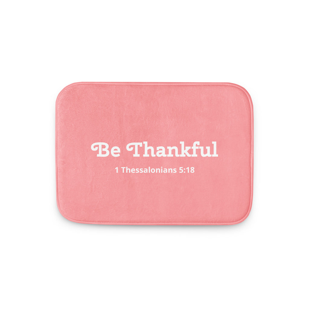 Be Thankful Bath Mat