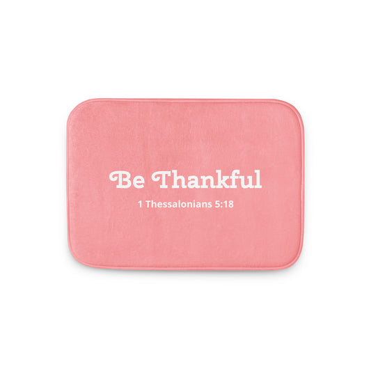Be Thankful Memory Foam Bath Mat