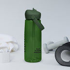 Fruits Of The Holy Spirit Flip Straw Water Bottle