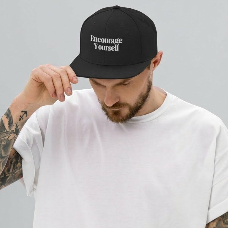 Encourage Yourself Snapback Hat