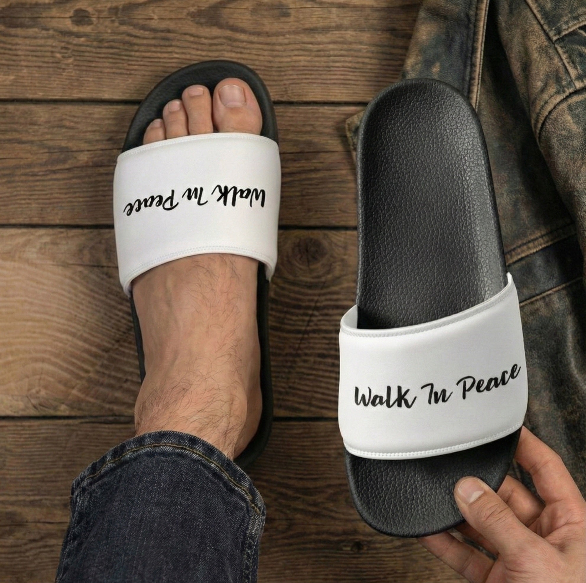 Walk In Peace MEN'S Slides