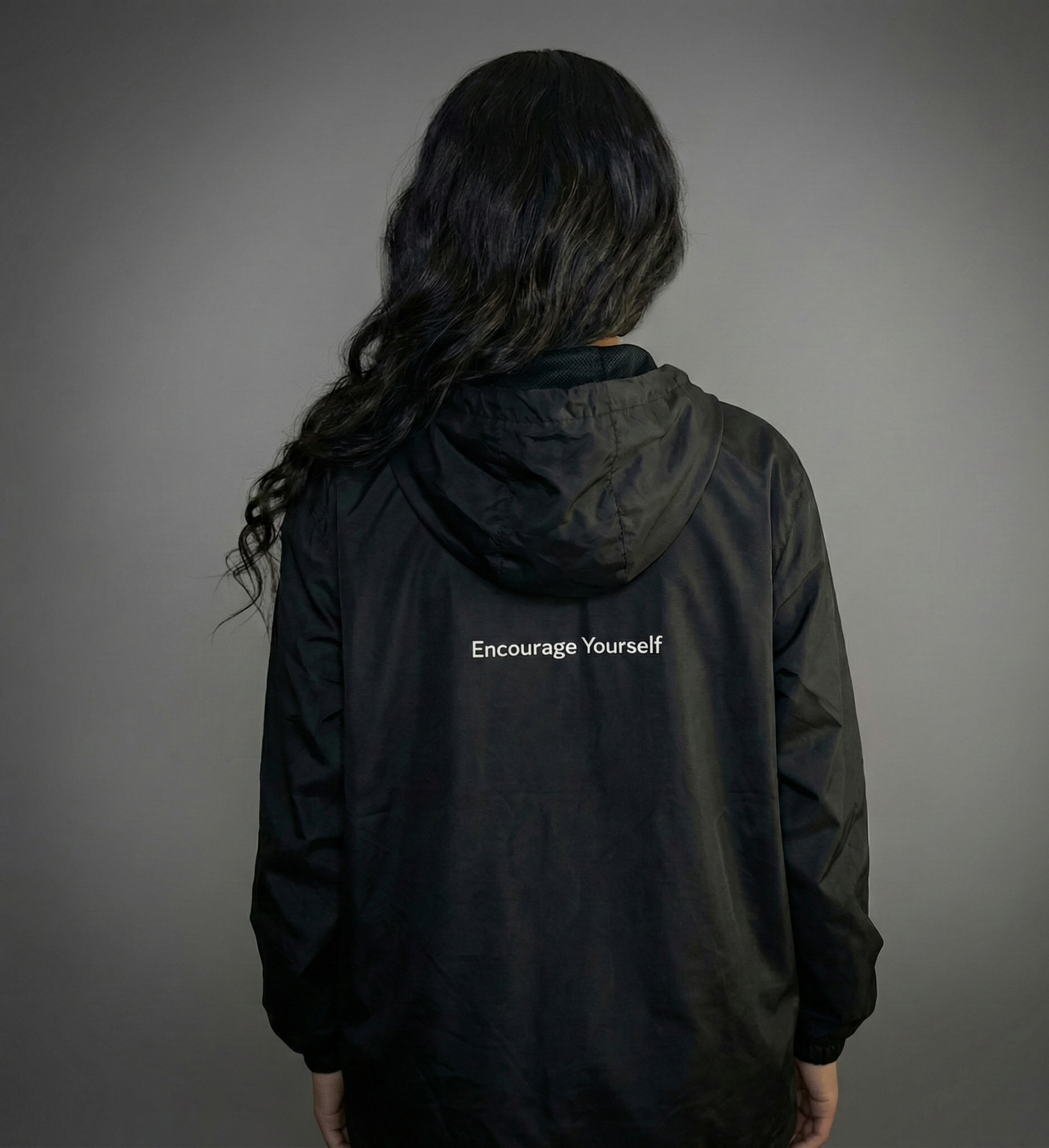 Encourage Yourself Unisex Windbreaker