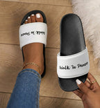 Walk In Peace WOMEN'S Slides