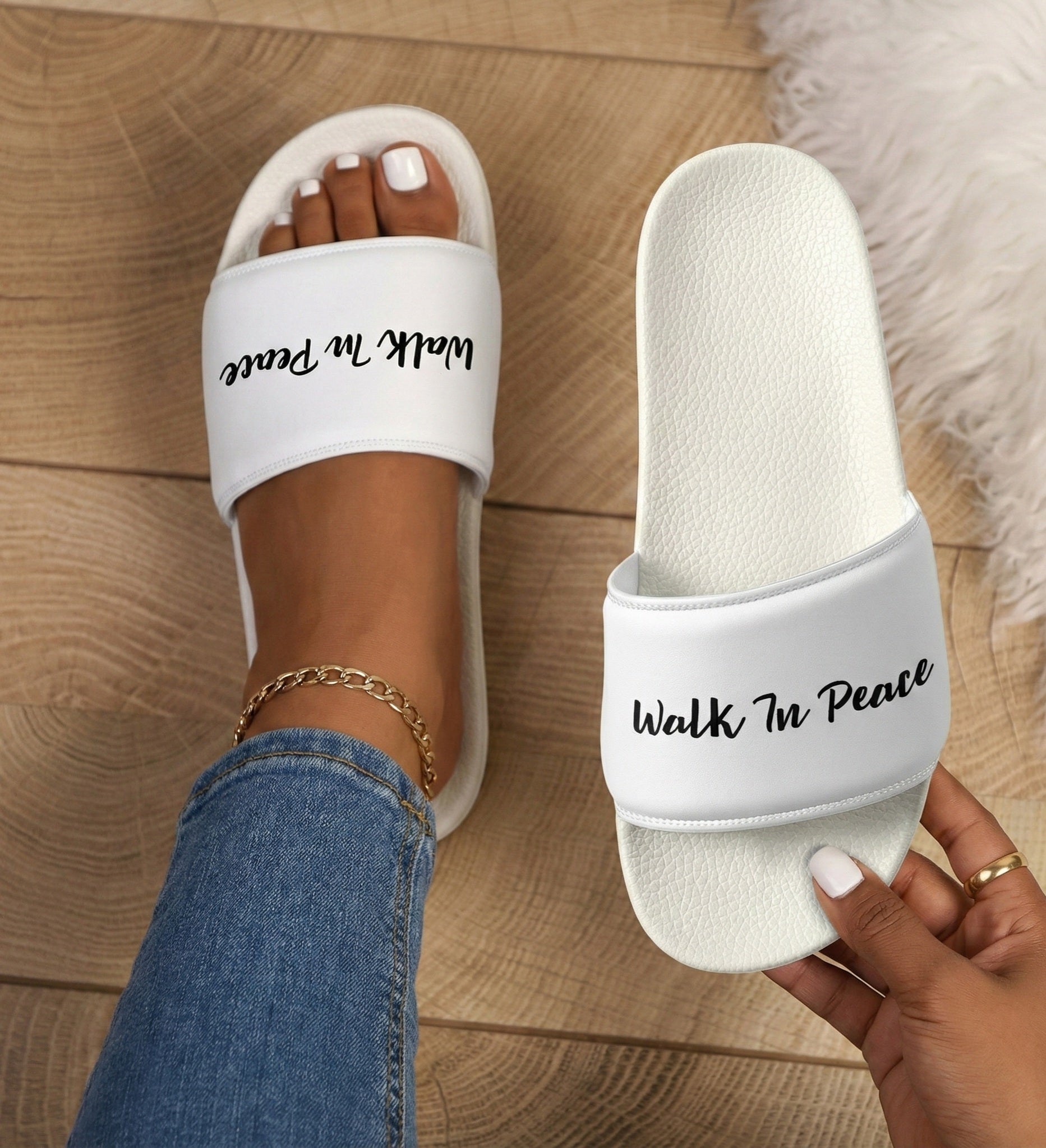Walk In Peace WOMEN'S Slides