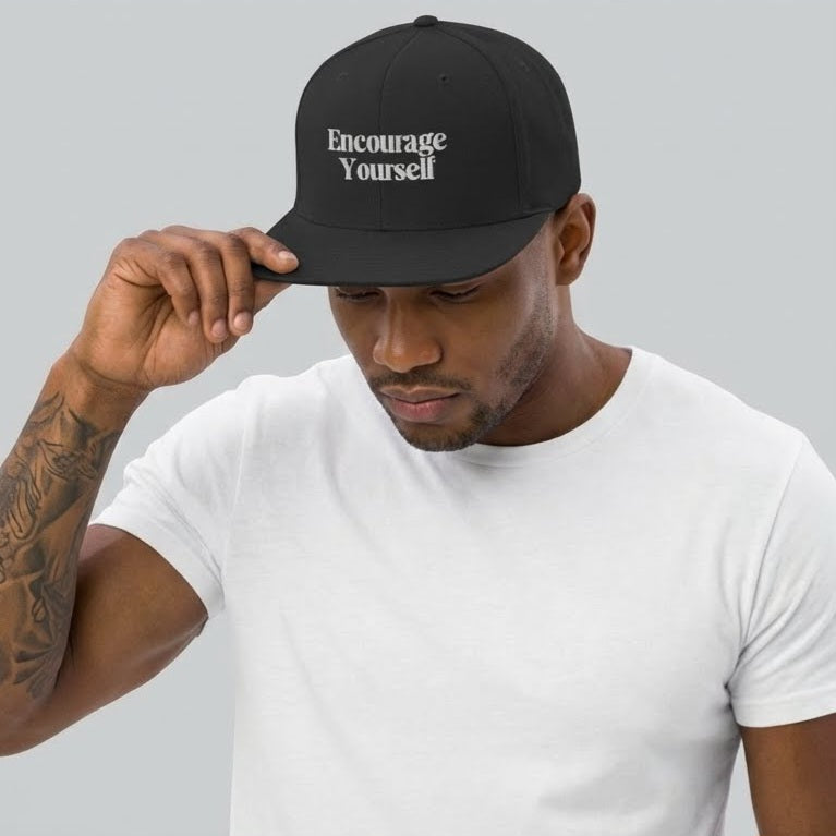 Encourage Yourself Snapback Hat